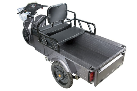 Грузовой электротрицикл Rutrike D1 ГП 1200 60V900W серый