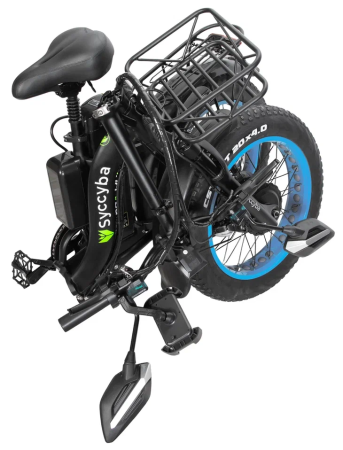 Электровелосипед Syccyba H2 (F11) DUAL 20AH синий