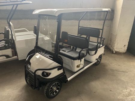 Гольфкар GreenCamel A4 ECO 52Ah/60V (4 seats 1200W R8) пониженная Белый