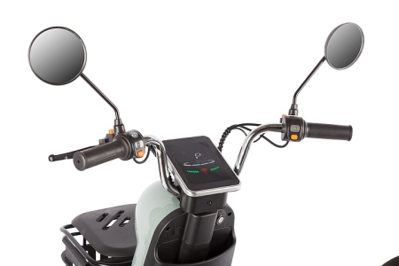 Электротрицикл Rutrike Gelbert Beta 48V/60V 800Вт сине-белый