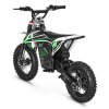 Электромотоцикл GreenCamel Питбайк DB450, 48V 1200W R12/R10 зеленый