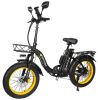 Электровелосипед SYCCYBA H2 (F11) 20AH желтый