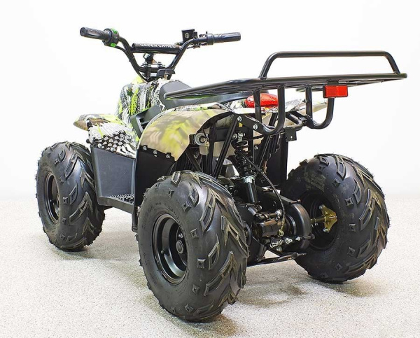 Квадроцикл GreenCamel Gobi K51 (36V 800W R7 Цепь) быстросъем, ножной тормоз, Зеленый экстрим Квадроцикл GreenCamel Gobi K51 (36V 800W R7 Цепь) быстросъем, ножной тормоз, Зеленый экстрим