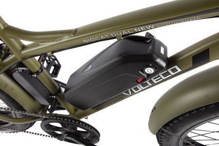 Велогибрид VOLTECO BIGCAT DUAL NEW хаки