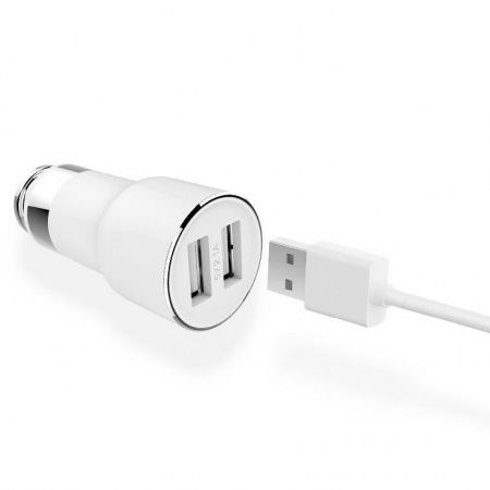 Автомобильное зарядное устройство Xiaomi Roidmi Music Bluetooth Car Charge (GDS4074RT,GDS4073RT) (Белый)