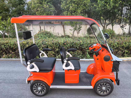 Гольфкар GreenCamel Сонора A3 ECO (3 seats 1000W R8) оранжевый