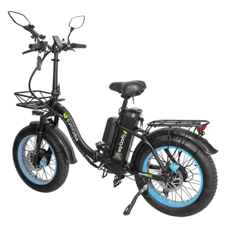 Электровелосипед Syccyba H2 DUAL синий