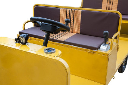 Платформенная тележка электрическая RuTrike ПОСТ ПАССАЖИР