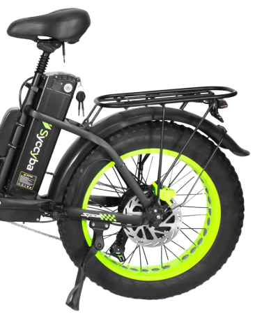Электровелосипед SYCCYBA H2 (F11) 20AH зеленый