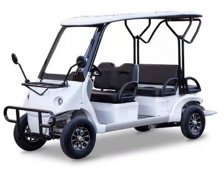 Гольфкар GreenCamel A42 105Ah (4+2 2500W 225/40-10' литые) Белый