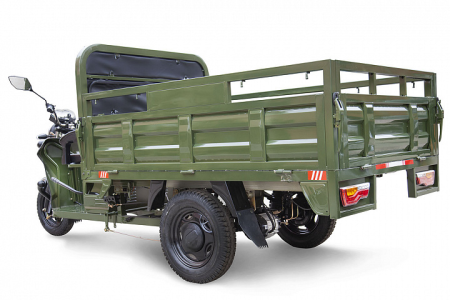 Грузовой электротрицикл Rutrike D4 NEXT 1800 60V1500W зеленый