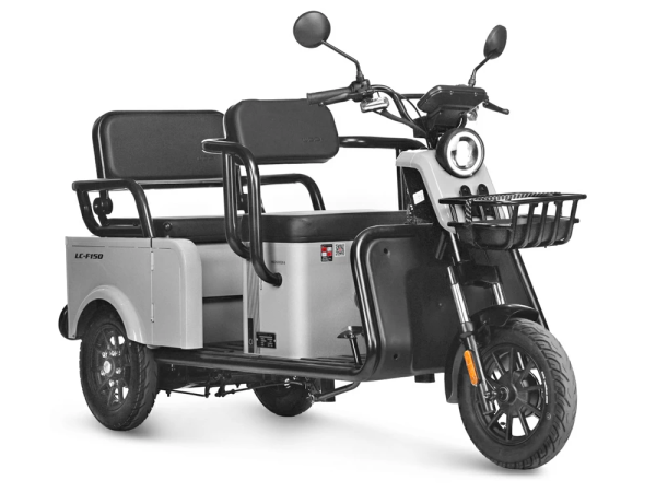 Электротрицикл Wanshida LC-F150 60V 1000Вт серый