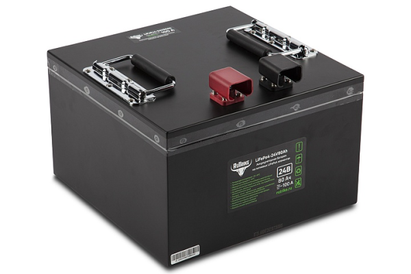 Тяговый аккумулятор Rutrike LiFePO4 24V80Ah (100A)