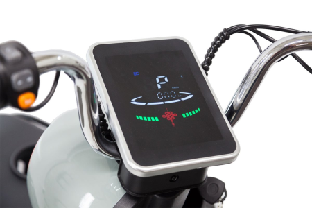 Электротрицикл Rutrike Gelbert Beta 48V/60V 800Вт серо-белый