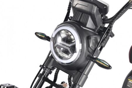 Электроскутер WHITE SIBERIA Pro 2500W черный