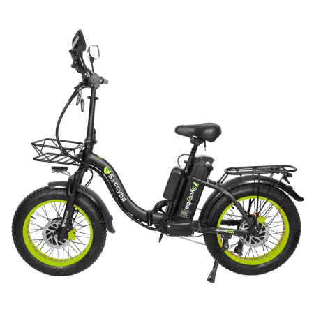 Электровелосипед Syccyba H2 DUAL зеленый