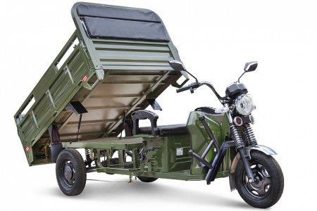 Грузовой электротрицикл Rutrike D4 NEXT 1800 60V1500W зеленый