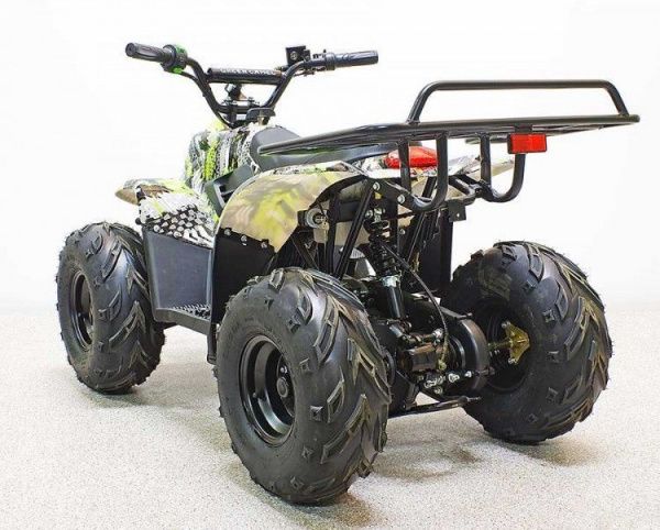 Квадроцикл GreenCamel Gobi K51 (30Ah 36V 800W R7 Цепь) быстросъем, ножной тормоз, Зеленый экстрим Квадроцикл GreenCamel Gobi K51 (30Ah 36V 800W R7 Цепь) быстросъем, ножной тормоз, Зеленый экстрим