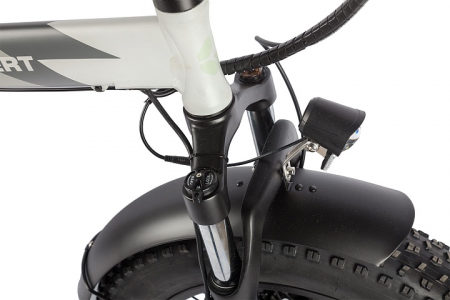 Электровелосипед Gelbert Saturn Dual PRO серый