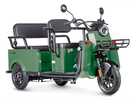 Электротрицикл Wanshida LC-F200 60V 1000Вт зеленый