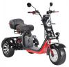 Электроскутер Citycoco WHITE SIBERIA Pro Trike+ 3000W Трицикл