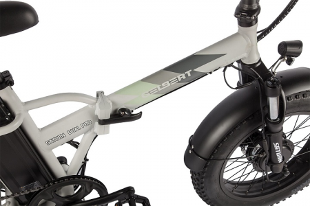 Электровелосипед Gelbert Saturn Dual PRO серый