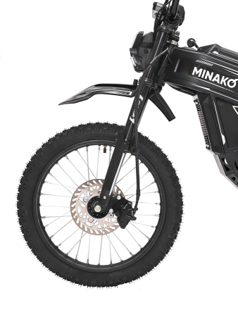 Электропитбайк Minako Pit R черный