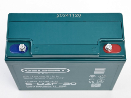 Тяговый аккумулятор Gelbert 6-DZF-20 (12V22.5A/H C5)