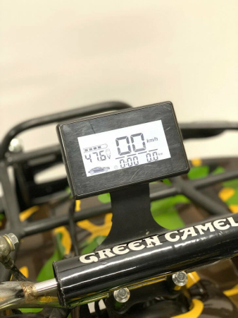 Квадроцикл GreenCamel Атакама T120 (48V 800W R8 Цепной привод) Желтый армейский