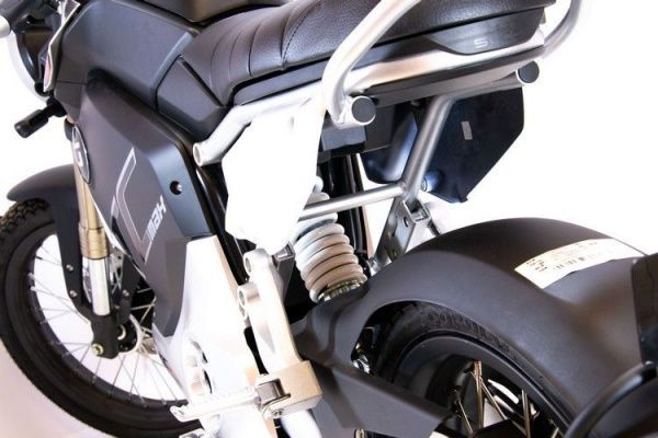 Электромотоцикл Super Soco TC Max (Спицованные диски) Желто-черный