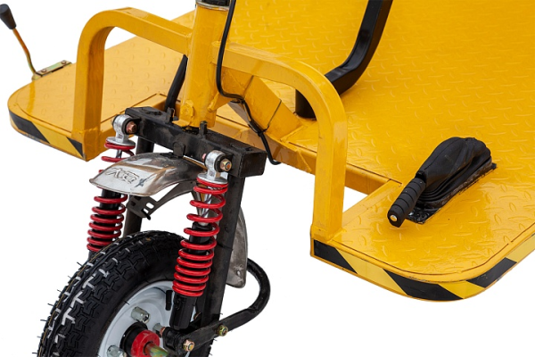 Платформенная тележка электрическая RuTrike ТАКСА ВАЙД