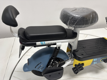 Электромопед GreenCamel Тайфун Sky Way (500W 48V12Ah ) быстросъем синий