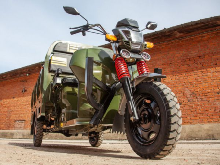 Грузовой электротрицикл Rutrike Антей-У 1500 60V1200W зеленый