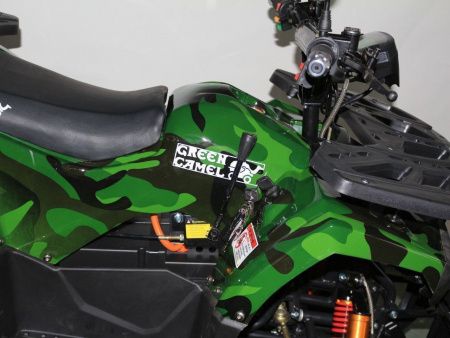Квадроцикл GreenCamel Атакама T420 (60V 1500W 20Ah R8 Дифференциал) пониженная Армейский-желтый