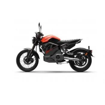 Электромотоцикл Super Soco TC Max (Литые диски) оранжево-черный