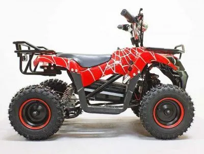 Квадроцикл GreenCamel Гоби K40 (36V 800W R6 Цепь) быстросъем Красный паук